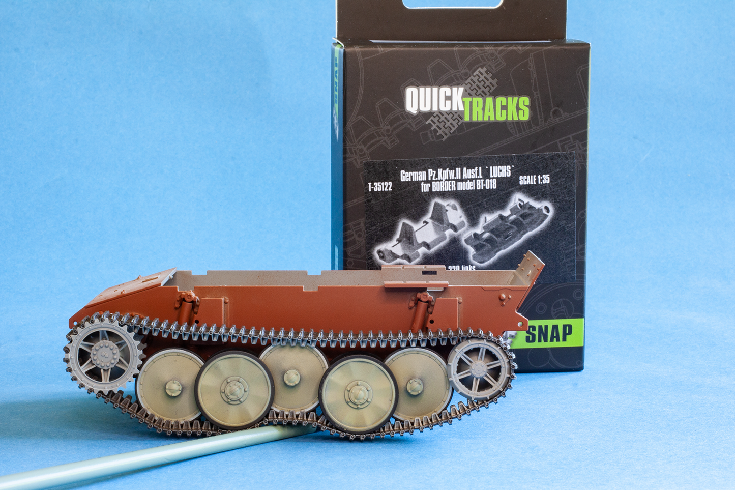 1/35 QuickTracks T-35122 German Pz.Kpfw. II Ausf. L "Luchs" - for Border Model