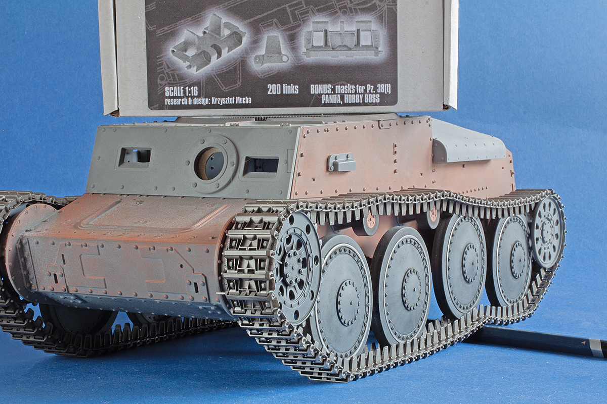 1/16 QuickTracks T-16005 LT vz.38; Pz.Kpfw. 38(t) early