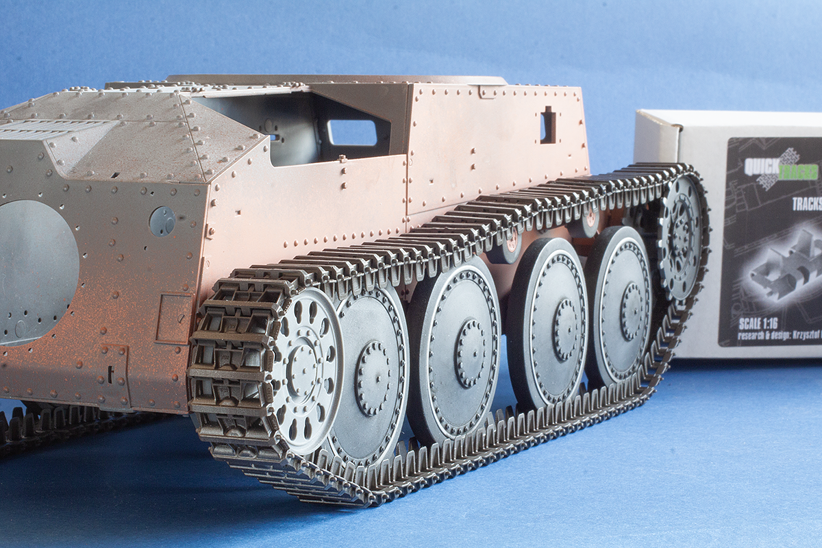 1/16 QuickTracks T-16006 Pz.Kpfw. 38(t); Marder III; Panzerhaubitze Grille; Flakpanzer 38(t); Leichter Einheitswaffentraeger
