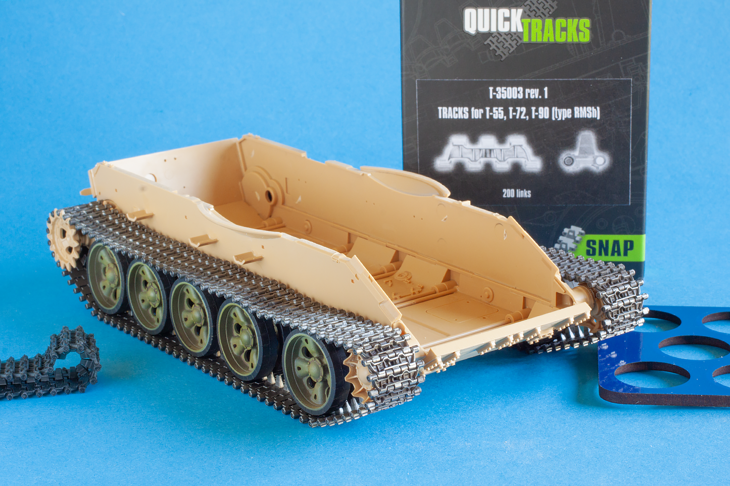 1/35 QuickTracks T-35003 Tracks for T-55, T-72, T-90 (RMSh type)