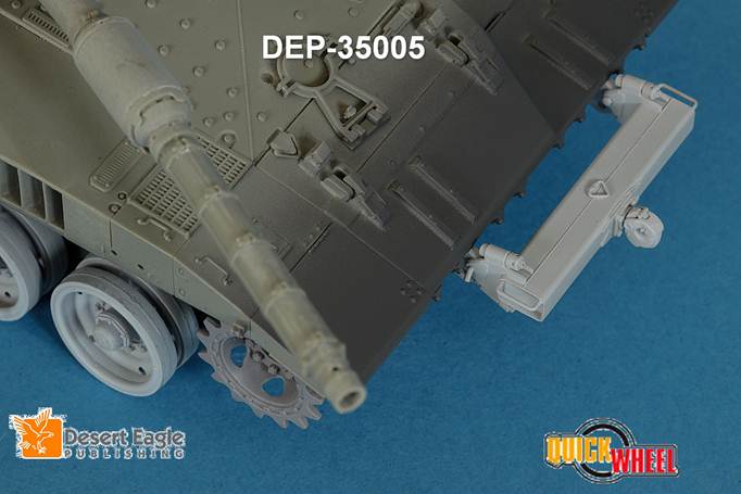 1/35 QW/DEP-35005 IDF Merkava Mk 1 / 2/ 3 P-Bridge Adapters