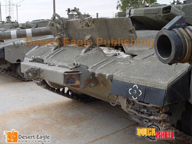 1/35 QW/DEP-35005 IDF Merkava Mk 1 / 2/ 3 P-Bridge Adapters