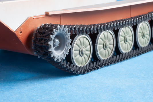 1/35 QuickTracks T-35124 MT-LB, 2S1 Gvozdika, 9K35 Strela-10, 2S34 Hosta – RMSh type & Drive Sprockets (Reinforced) for TRUMPETER