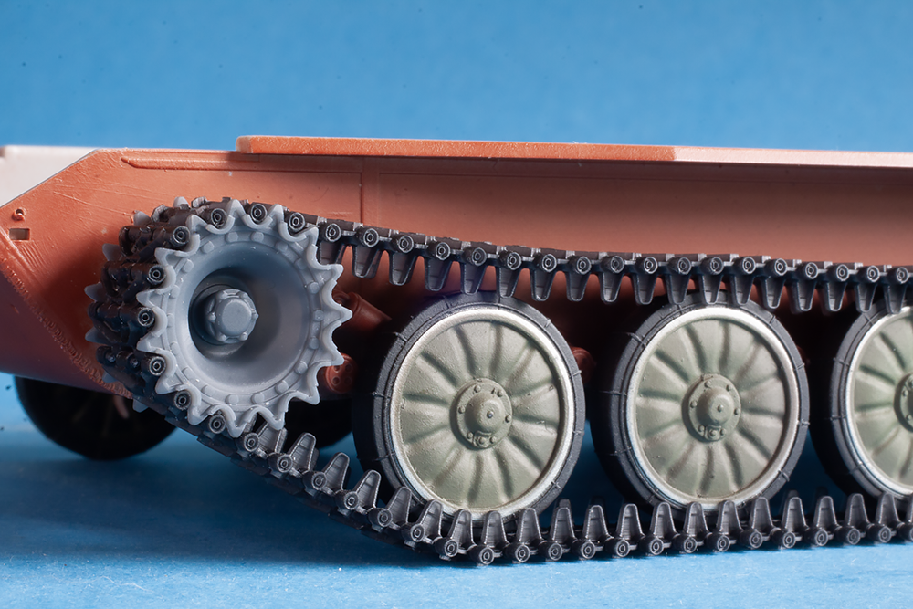 1/35 QuickTracks T-35124 MT-LB, 2S1 Gvozdika, 9K35 Strela-10, 2S34 Hosta – RMSh type & Drive Sprockets (Reinforced) for TRUMPETER